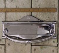 Bright Chrome Letter Plate & Knocker 