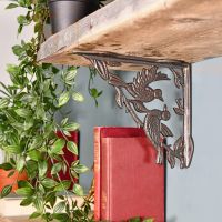 Birds Iron Wall Bracket in Situ 