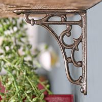 Antique Iron "Vines" Bracket 