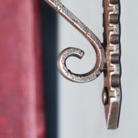 Close up of scroll detailing 