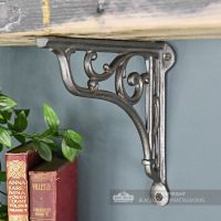 Hand crafted shelf bracket