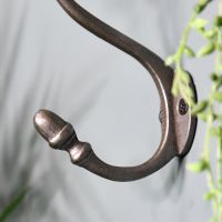 Close up of acorn hook 