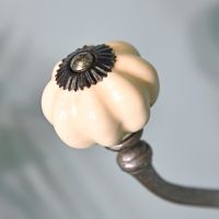 Close up of ceramic shell hook 