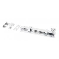 Universal Straight Bolt 6" Polished Chrome 