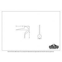 Black Iron Replacement Frame Keep Pin Dimensions