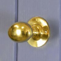 Polished Brass Door Knob Set Polished Brass Door Knob Set