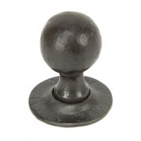 Beeswax Ball Mortice or Rim Knob Set with Escutcheons