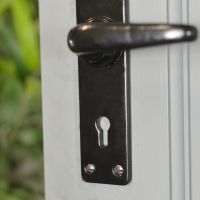 Close up of Smooth Lever Lock Set 