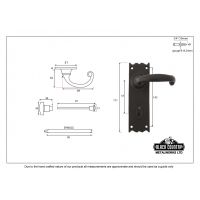 Cottage Lever Bathroom Set Dimensions Cottage Lever Bathroom Set Dimensions