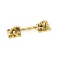 Polished Brass Cabin Hook 3"