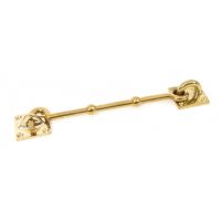 Polished Brass Cabin Hook 8"