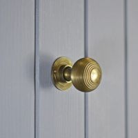 Antique Brass Beehive Door Knob