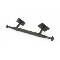 Plaited Rope Iron Pull Handle Beeswax