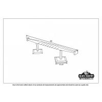 Plaited Rope Iron Pull Handle Dimensions 