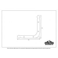 Black Iron Patch/Mending Bracket Black Iron Patch/Mending Bracket