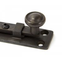 4" Universal Straight Bolt Aged Bronze 