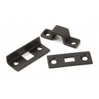 4" Universal Straight Bolt 3 Keep Designs Aged Bronze 