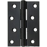 A Pair of Black Butt Hinges in Two Sizes A Pair of Black Butt Hinges in Two Sizes