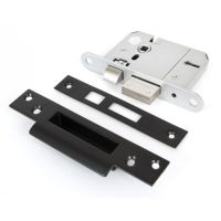 Black 5 Lever British Standard Sash Lock - 3" Main View