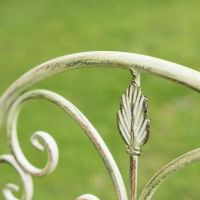 Close up of Antique Cream Dorneywood Chair 