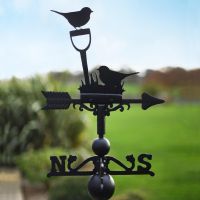 Robin Weathervane in Black Robin Weathervane in Black