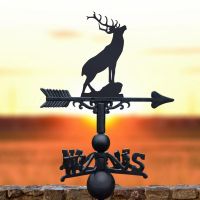 Stag on Rock Weathervane 
