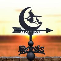 Weathervane with Witch Design 