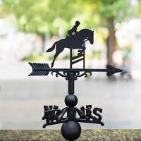 Horse Jumping Weathervane Horse Jumping Weathervane