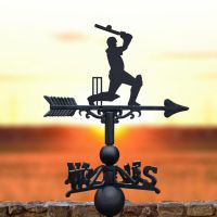 Cricket Player Weathervane