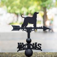 Black Afghan Hound Weathervane 