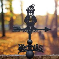 Teddy Bear Weathervane in Situ Teddy Bear Weathervane in Situ