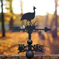 Weathervane with Guinea Fowl Motif Weathervane with Guinea Fowl Motif