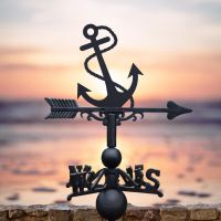 Weathervane with Anchor Motif