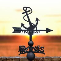 Weathervane with Anchor Topper