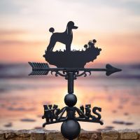 Weathervane with Poodle Topper