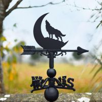 Wolf Weathervane 
