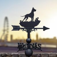 Weathervane with Great Dane 