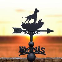 Weathervane with Great Dane Design 