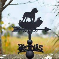Black Rottweiler Weathervane 