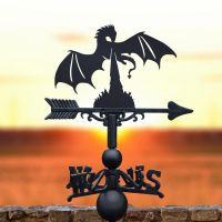 Weathervane with Fire Breathing Dragon 