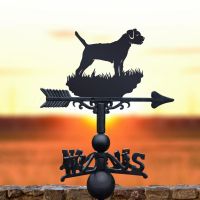 Border Terrier Weathervane in Full 