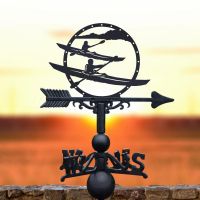 Kayak Weathervane in Outdoor Space Kayak Weathervane in Outdoor Space