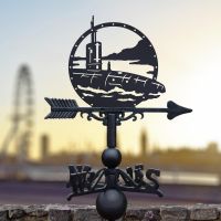 Weathervane with Submarine Design 