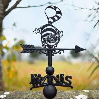 Cheshire Cat Topper Weathervane Design 