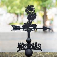 Comic Strip Tabby Cat Weathervane