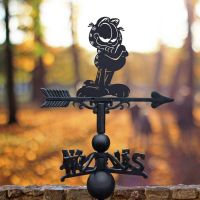 Comic Strip Tabby Cat Weathervane