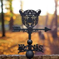 Weathervane with Leopard Head 