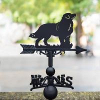 Weathervane with Bernese Mountain Dog Design 