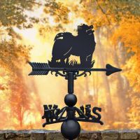 Weathervane with Samoyed Design Weathervane with Samoyed Design