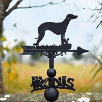 Weathervane with Whippet Design Weathervane with Whippet Design